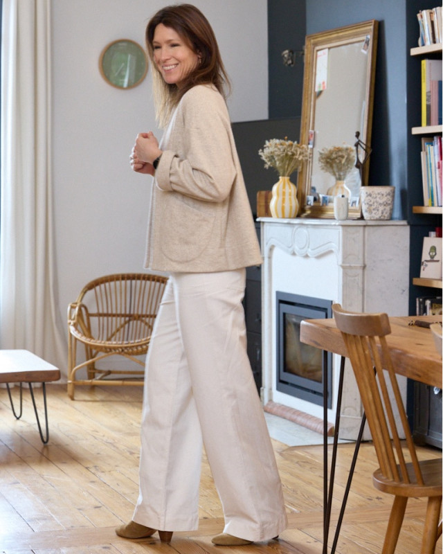 Patron veste-gilet Cosy - Atelier Scämmit - Mercerine