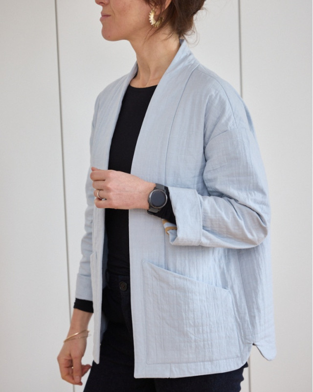 Patron veste-gilet Cosy - Atelier Scämmit - Mercerine