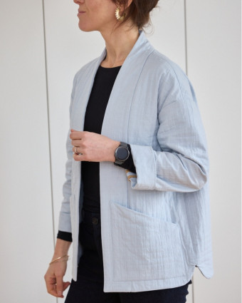 Patron veste-gilet Cosy - Atelier Scämmit - Mercerine