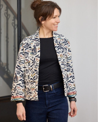 Patron veste-gilet Cosy - Atelier Scämmit - Mercerine