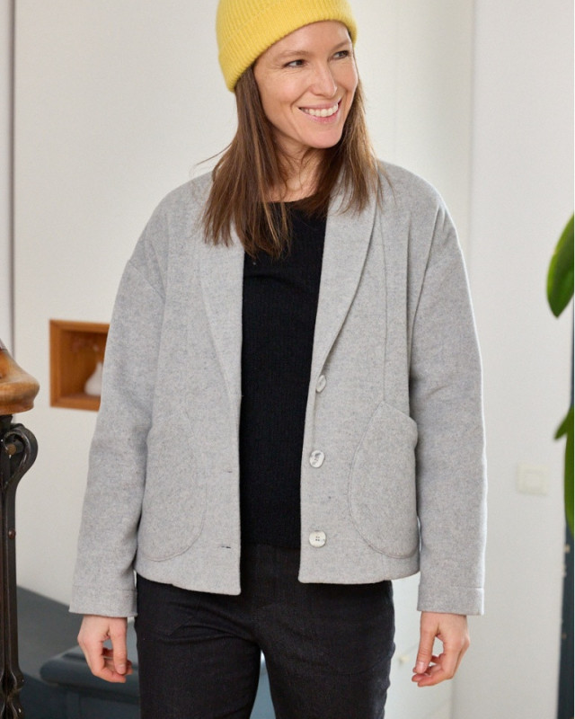 Patron veste-gilet Cosy - Atelier Scämmit - Mercerine