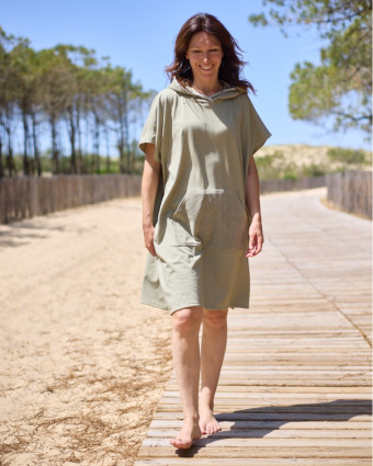 Patron poncho ou robe de plage Tropique - Mercerine
