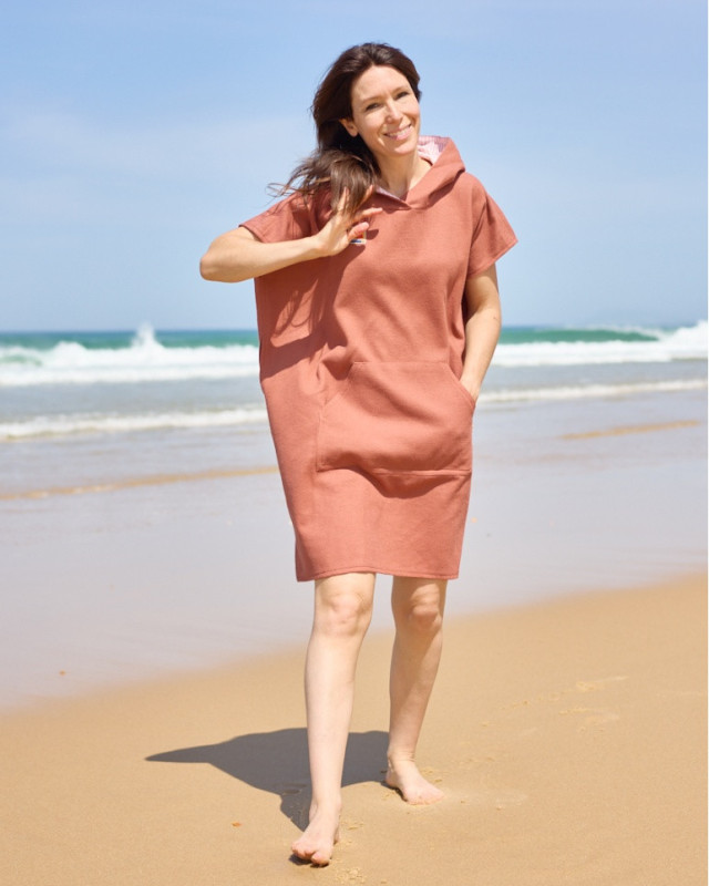 Patron poncho ou robe de plage Tropique - Mercerine