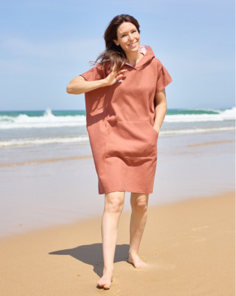 Patron poncho ou robe de plage Tropique - Mercerine