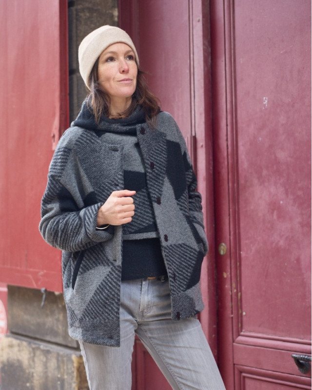 Patron veste Viva - Atelier Scämmit - Mercerine