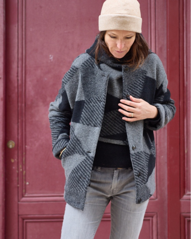 Patron veste Viva - Atelier Scämmit - Mercerine