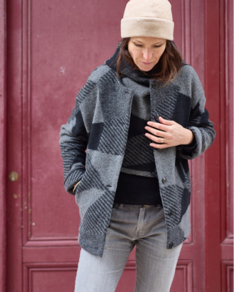 Patron veste Viva - Atelier Scämmit - Mercerine