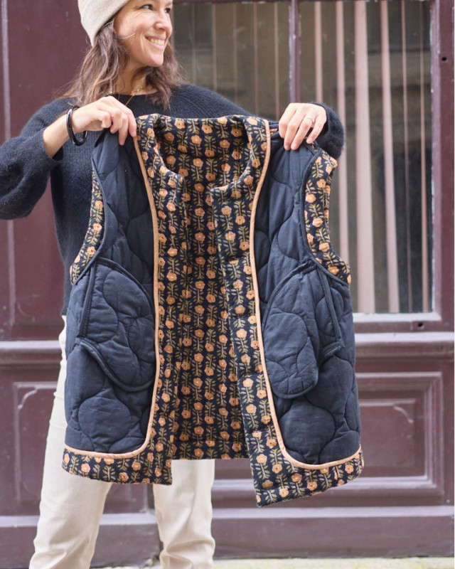 Patron veste Viva - Atelier Scämmit - Mercerine