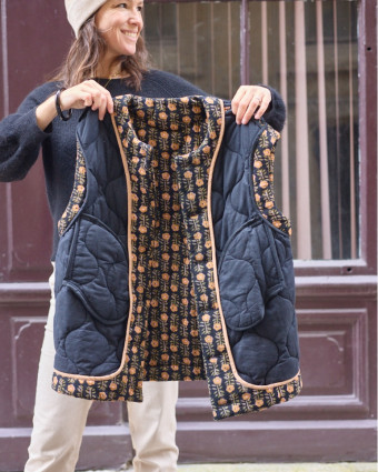 Patron veste Viva - Atelier Scämmit - Mercerine