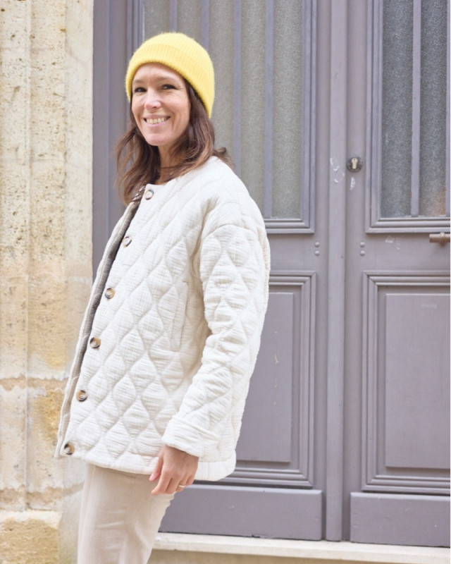 Patron veste Viva - Atelier Scämmit - Mercerine