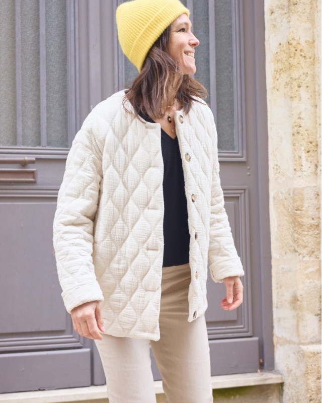 Patron veste Viva - Atelier Scämmit - Mercerine