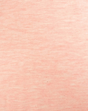 Jersey Mélangé Layette Rose - Mercerine