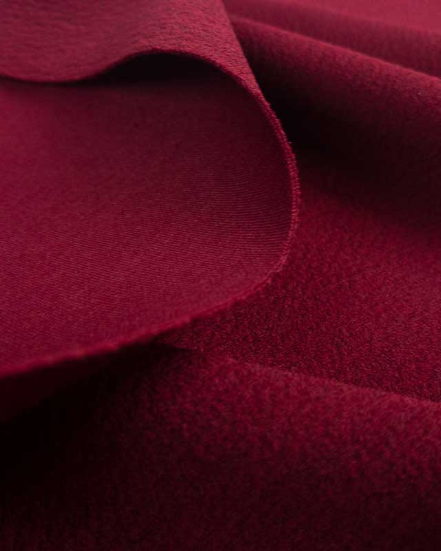 Crêpe jersey bordeaux extensible au mètre - Mercerine