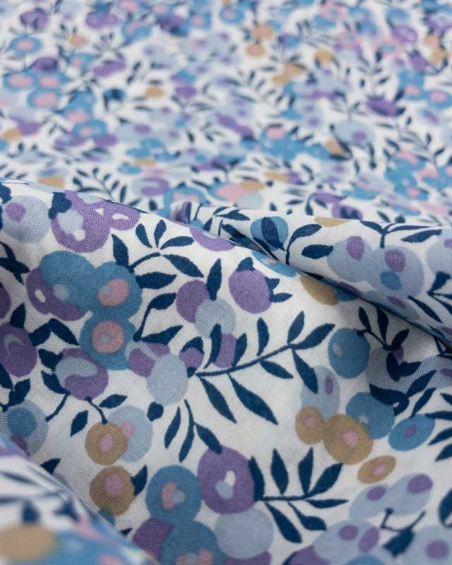 Tissu Liberty Fabrics Wiltshire bleu E  x10cm