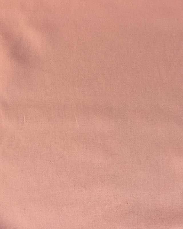 Tissu coton rose romantique oekotex Henry - par 10cm