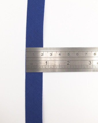 Biais bleu royal : 20mm et 27mm - Mercerine