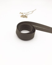 Biais marron vert glacé
