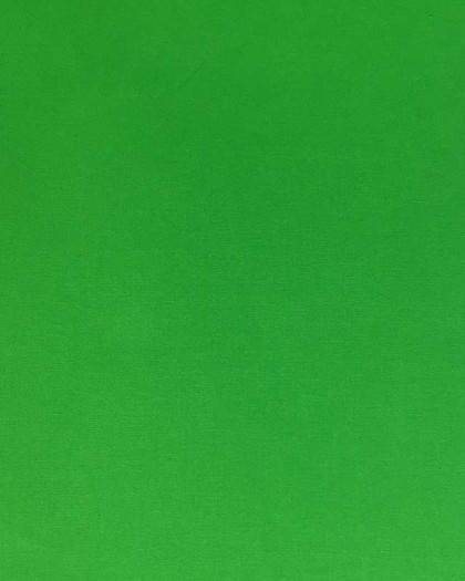 Tissu coton uni vert classique oekotex Henry - par 10cm