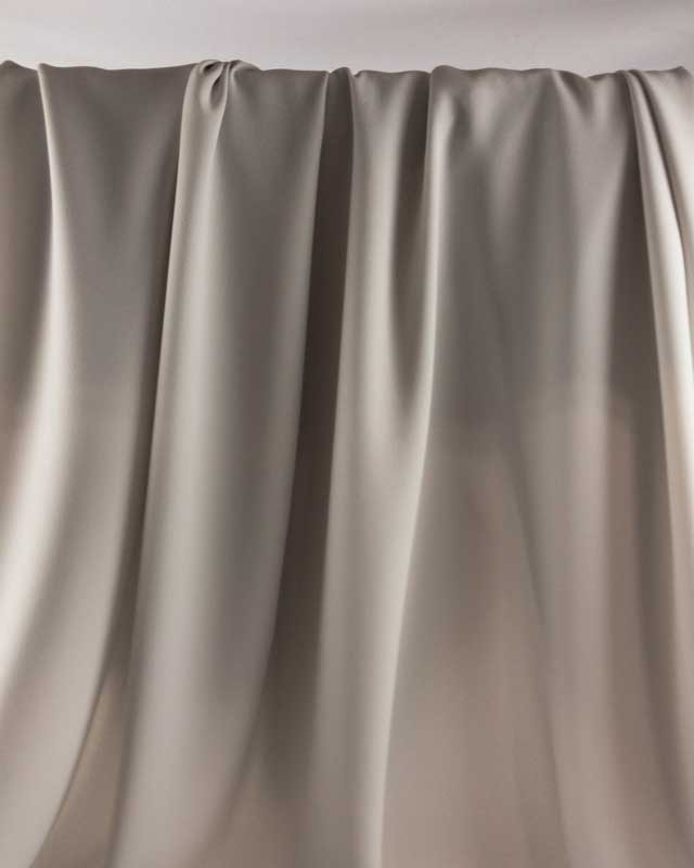 Crêpe polyester rose poudré Clara - Mercerine