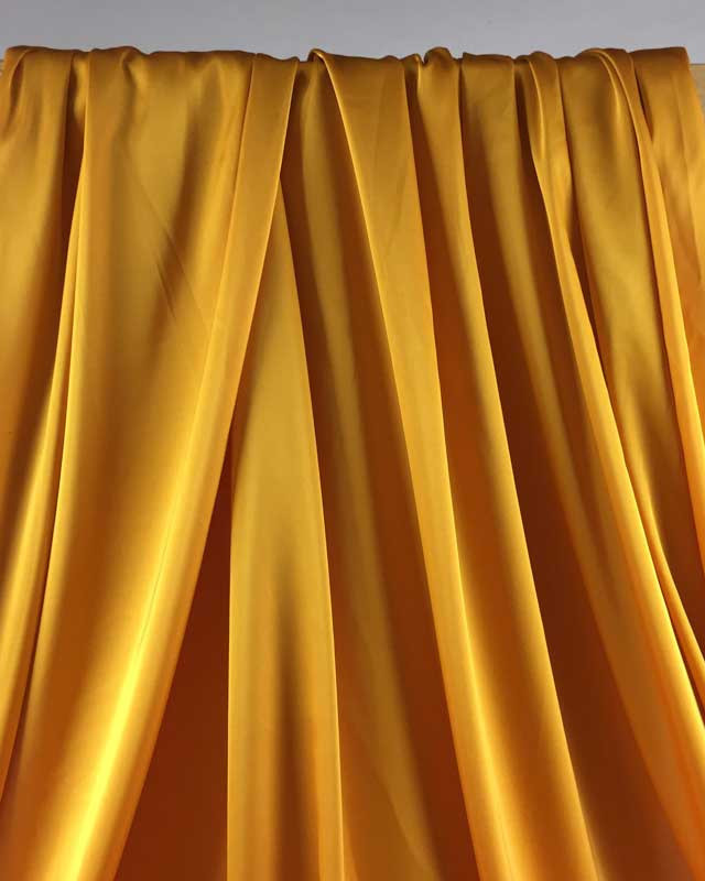 Tissu satin jaune léger Gala x10cm