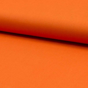 Popeline de coton Orange - 10cm