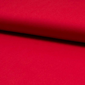 Popeline de coton Rouge x10cm