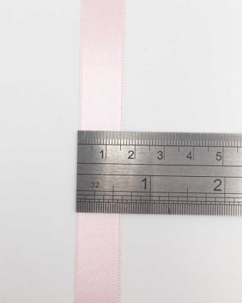 Ruban satin rose paradis