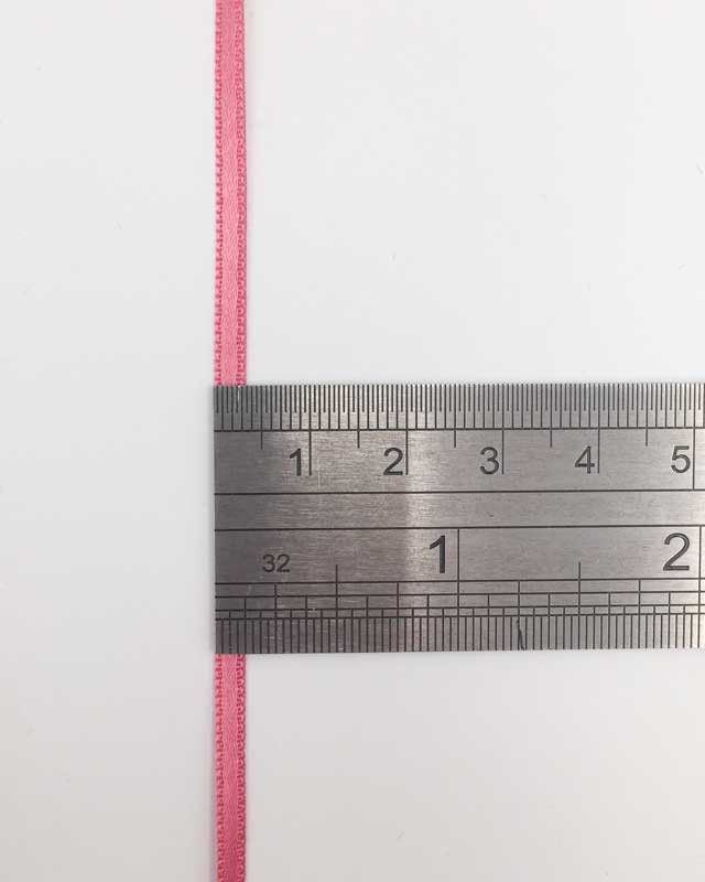 Ruban satin rose