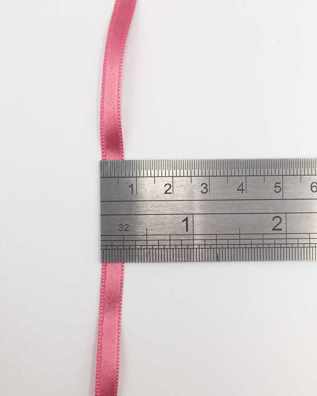 Ruban satin rose
