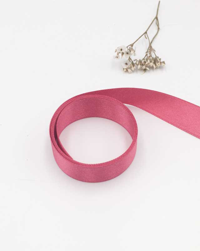 Ruban satin rose