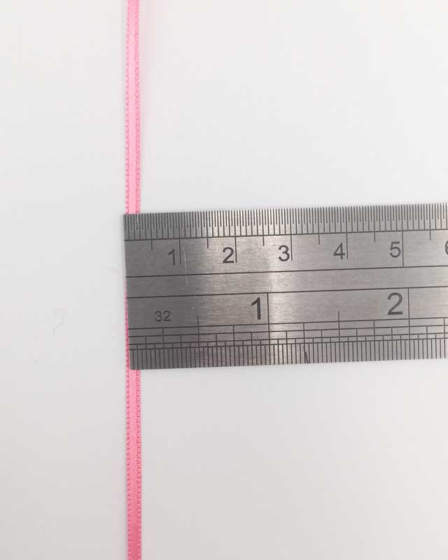 Ruban satin rose bonbon - Mercerie en ligne - Mercerine