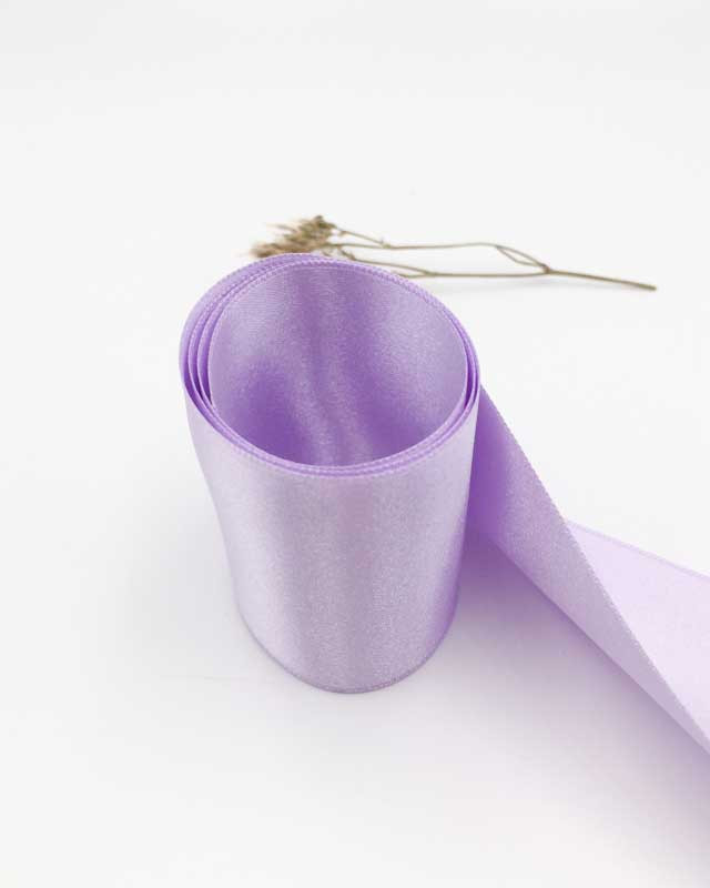 Ruban satin parme