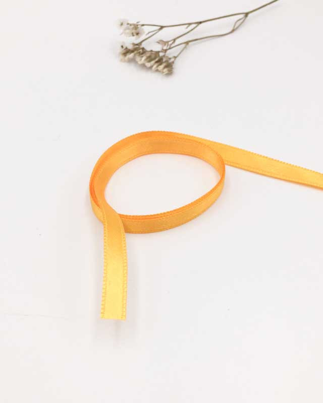 Ruban satin jaune d'orient