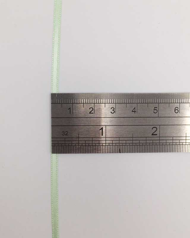 Ruban satin vert pistache