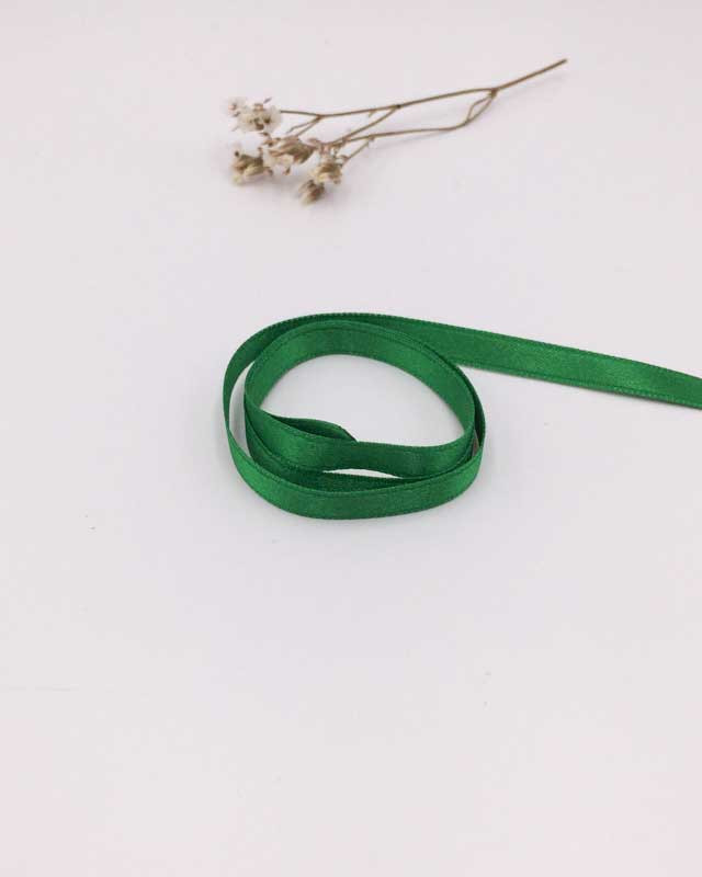 Ruban satin vert profond