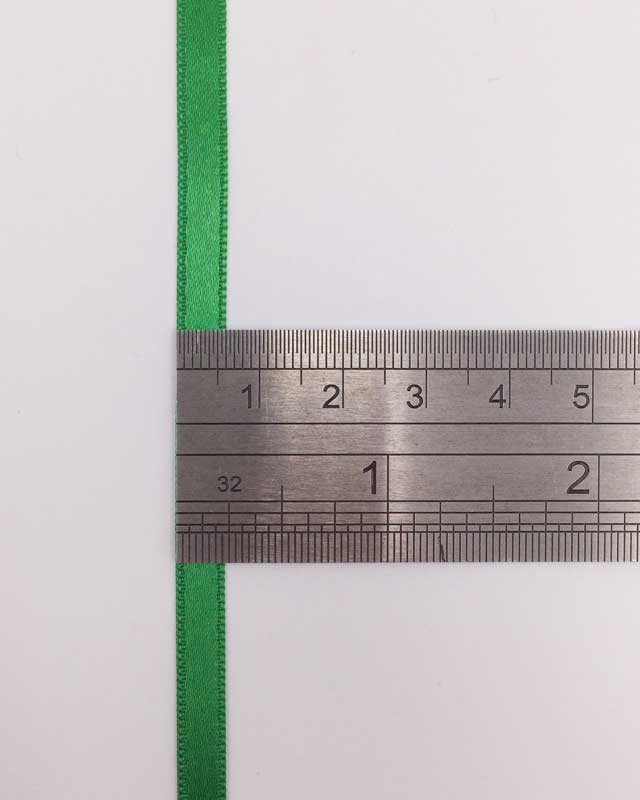 Ruban satin vert profond