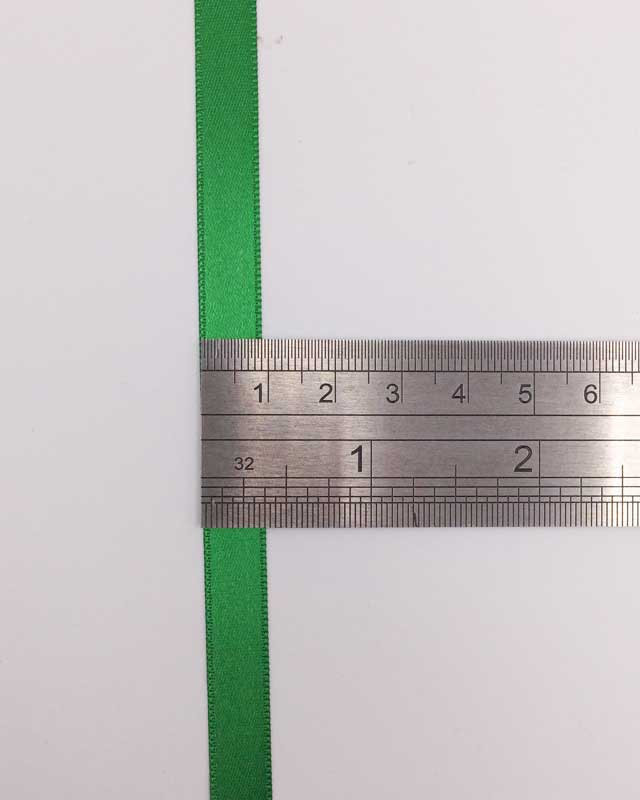 Ruban satin vert profond