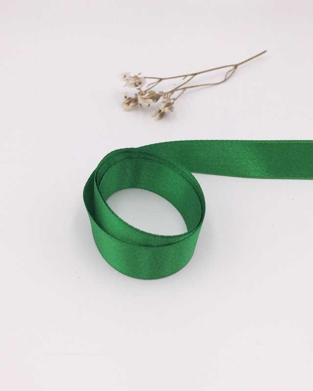 Ruban satin vert profond