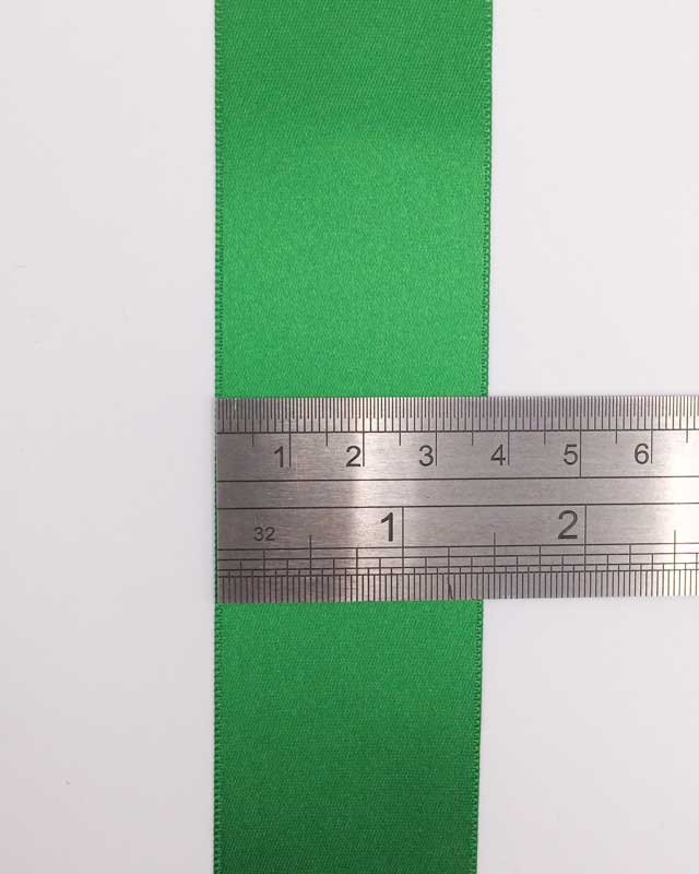 Ruban satin vert profond