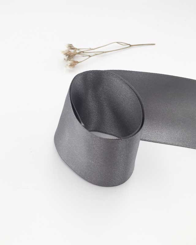 Ruban satin gris anglais