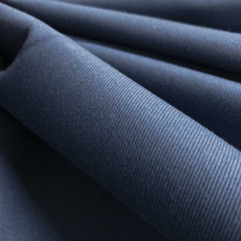 Sergé De Coton Bleu Denim - 10cm