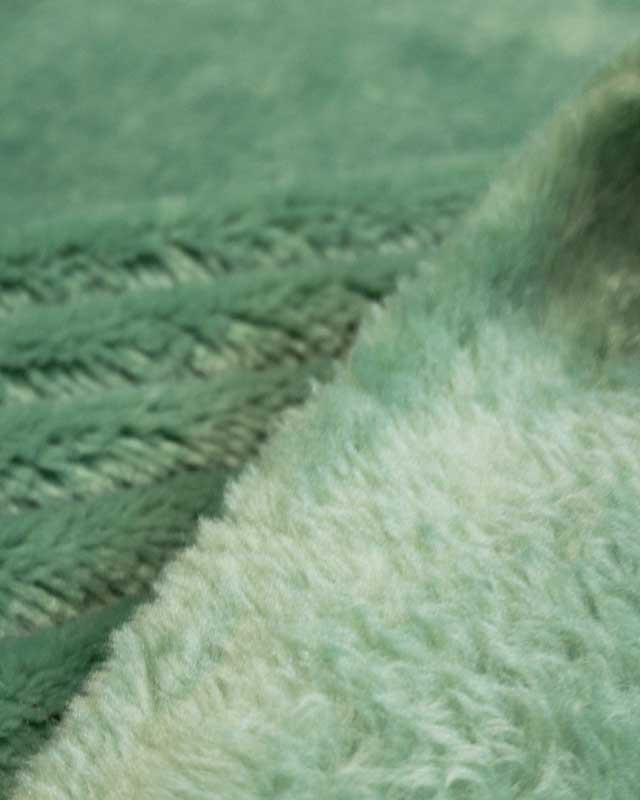 Doudou vert Amande épais x10cm