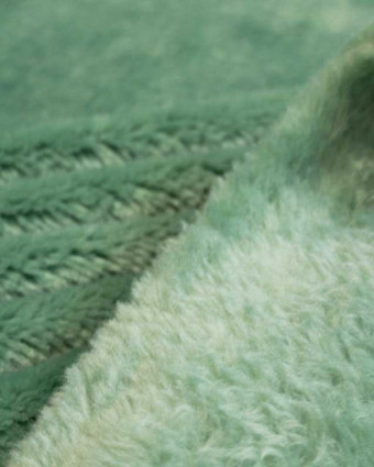 Doudou vert Amande épais x10cm