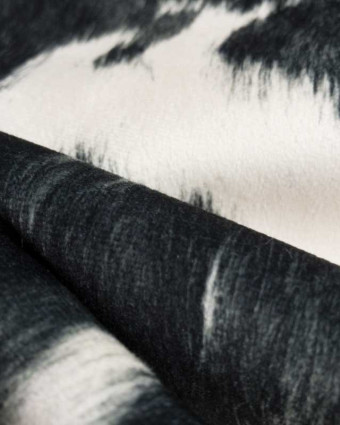 Tissus simili cuir gris pierre Karl - Mercerine