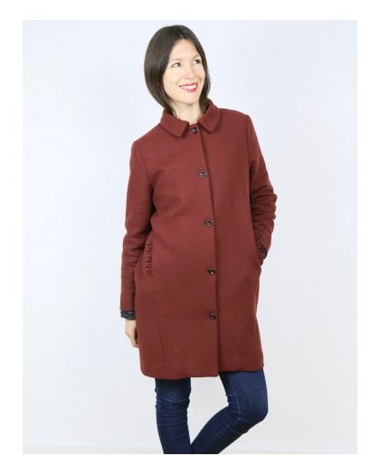 MERCI- Patron-couture manteau - Atelier Scammit - Mercerine