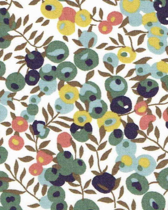 Tissu Liberty Fabrics - Liberty Fabrics Wiltshire vert sauge C- Mercerine.com