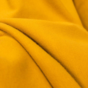 Jersey jaune moutarde coton...