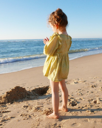Robe Stella pour fille de 3 à 12 ans|Ikatee|Mercerine