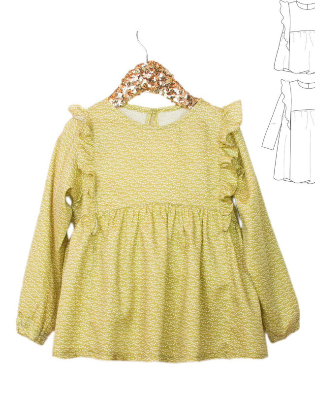 Robe Stella pour fille de 3 à 12 ans|Ikatee|Mercerine