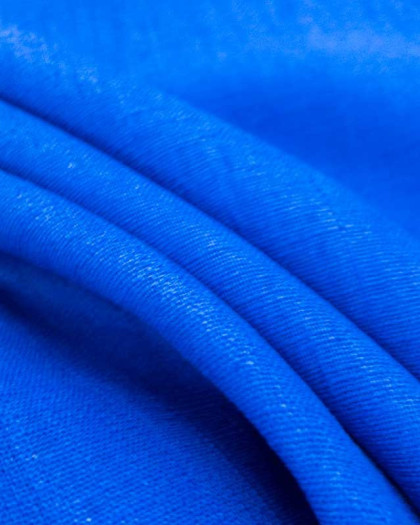Lin Bleu royal - par 10cm  - Mercerine